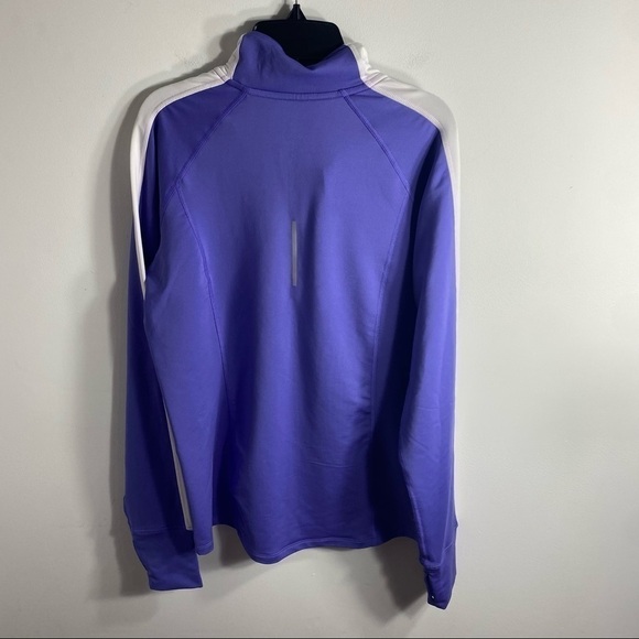 Nike Sweatshirt Medium Purple Zip Women’s NWT Dri Fit - Picture 8 of 8